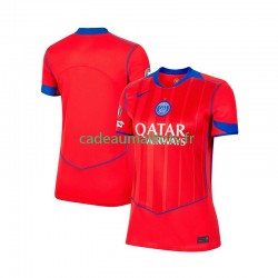 Paris Saint-Germain Maillot avec flocage 3ème 2025-2026 ,Femme MC