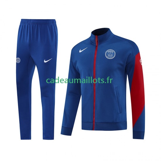 Paris Saint-Germain Bleu Ensemble Vestes d'entraînement 2025-2026