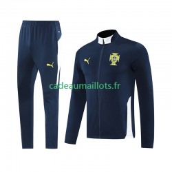 Portugal Noir Ensemble Vestes d'entraînement 2025