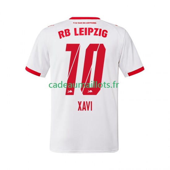 RB Leipzig Maillot avec flocage Xavi Simons 10 Domicile 2025-2026 ,Homme MC