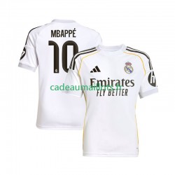 Real Madrid Maillot avec flocage Mbappé Kylian 10 Domicile 2025-2026 ,Homme MC