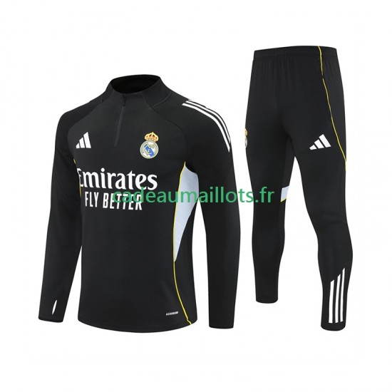 Real Madrid Noir Tenues d'entraînement 2025-2026