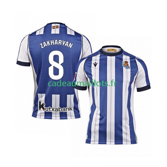 Real Sociedad Maillot avec flocage Arsen Zakharyan 8 Domicile 2025-2026 ,Homme MC