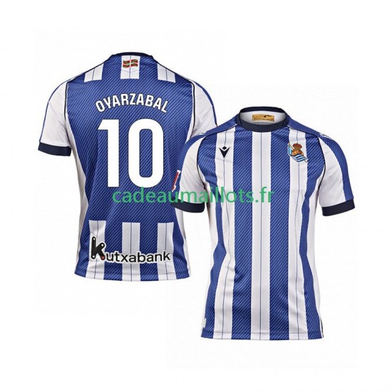 Real Sociedad Maillot avec flocage Mikel Oyarzabal 10 Domicile 2025-2026 ,Homme MC