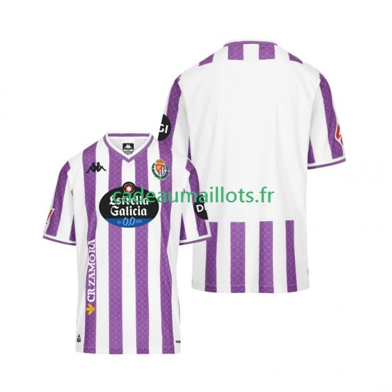 Real Valladolid Maillot avec flocage Domicile 2025-2026 ,Homme MC
