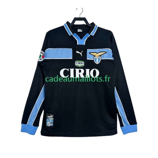 SS Lazio Maillot avec flocage Rétro Extérieur 1988 2002 ,Homme ML