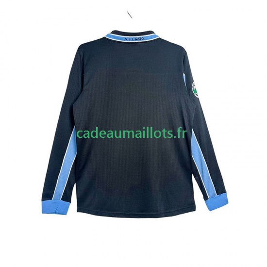 SS Lazio Maillot avec flocage Rétro Extérieur 1988 2002 ,Homme ML