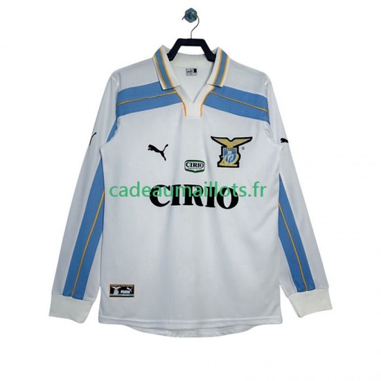 SS Lazio Maillot avec flocage Rétro Extérieur 2002 2022 ,Homme ML