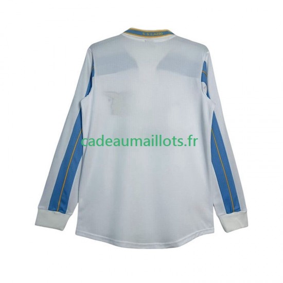 SS Lazio Maillot avec flocage Rétro Extérieur 2002 2022 ,Homme ML