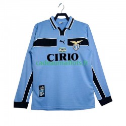 SS Lazio Maillot avec flocage Rétro Domicile 1988 2002 ,Homme ML