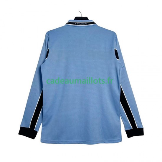 SS Lazio Maillot avec flocage Rétro Domicile 1988 2002 ,Homme ML
