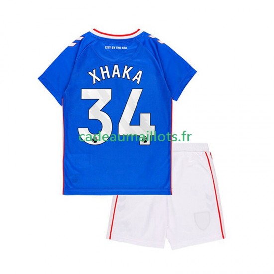 Maillot avec flocage Sunderland Granit Xhaka 34 Extérieur 2025-2026 ,Tenue Enfant MC