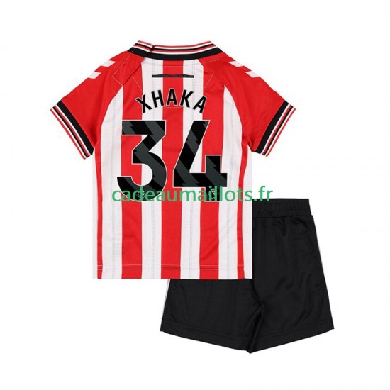 Maillot avec flocage Sunderland Granit Xhaka 34 Domicile 2025-2026 ,Tenue Enfant MC Maillot avec flocage Sunderland Granit Xhaka 34 Domicile 2025-2026 ,Tenue Enfant MC