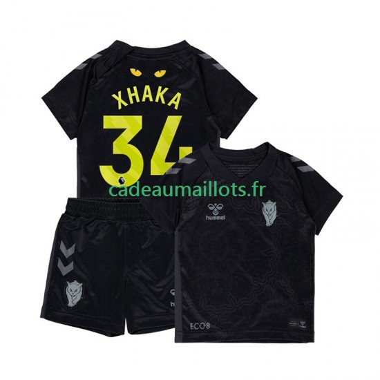 Maillot avec flocage Sunderland Granit Xhaka 34 3ème 2025-2026 ,Tenue Enfant MC Maillot avec flocage Sunderland Granit Xhaka 34 3ème 2025-2026 ,Tenue Enfant MC
