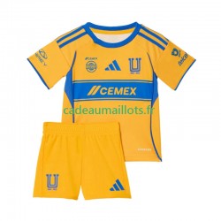 Tigres UANL Maillot avec flocage Domicile 2025-2026 ,Tenue Enfant MC