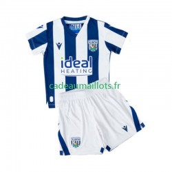 West Bromwich Albion Maillot avec flocage Domicile 2025-2026 ,Tenue Enfant MC