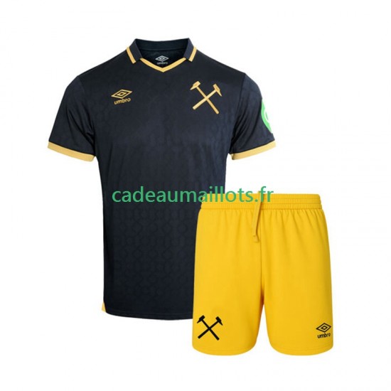 West Ham United Maillot avec flocage 3ème 2025-2026 ,Tenue Enfant MC