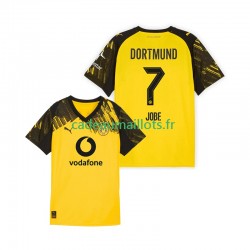 Borussia Dortmund Maillot avec flocage Jobe Bellingham 7 Domicile 2025-2026 ,Homme MC