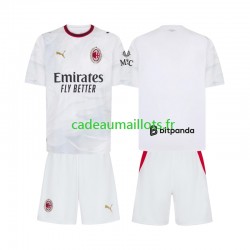 AC Milan Maillot avec flocage Extérieur 2026-2027 ,Tenue Enfant MC