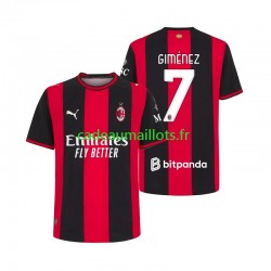 AC Milan Maillot avec flocage Gimenez 7 Domicile 2026-2027 ,Homme MC