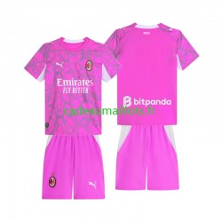 AC Milan Maillot avec flocage Gardien Extérieur 2026-2027 ,Tenue Enfant MC AC Milan Maillot avec flocage Gardien Extérieur 2026-2027 ,Tenue Enfant MC