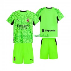 AC Milan Maillot avec flocage Gardien 3ème 2026-2027 ,Tenue Enfant MC