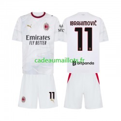 AC Milan Maillot avec flocage Ibrahimovic 11 Extérieur 2026-2027 ,Tenue Enfant MC