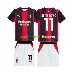 AC Milan Maillot avec flocage Ibrahimovic 11 Domicile 2026-2027 ,Tenue Enfant MC