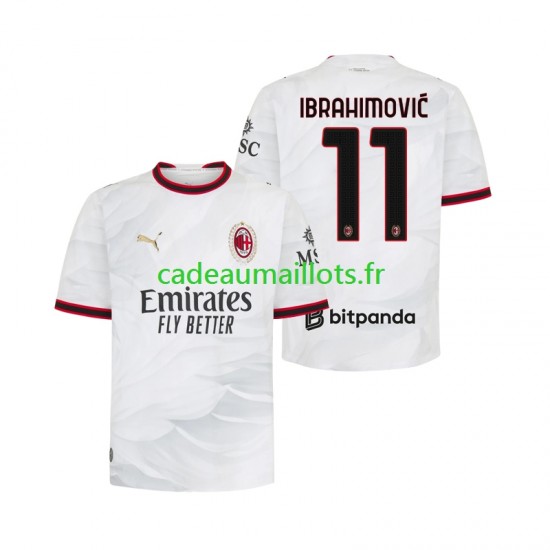 AC Milan Maillot avec flocage Ibrahimovic 11 Extérieur 2026-2027 ,Homme MC