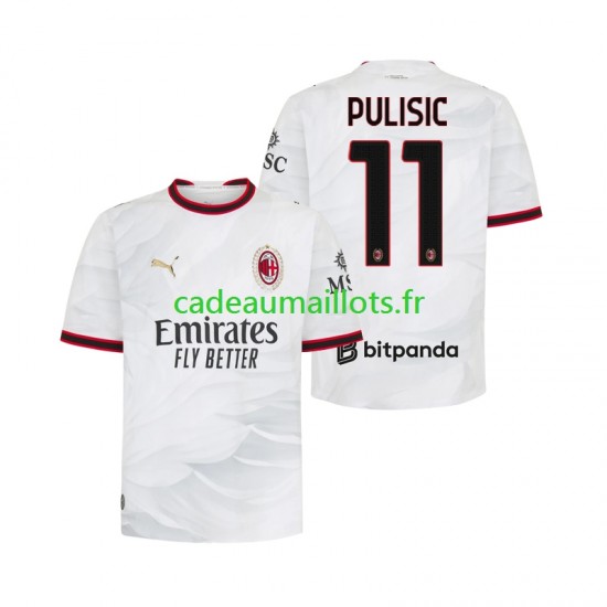 AC Milan Maillot avec flocage Pulisic 11 Extérieur 2026-2027 ,Homme MC