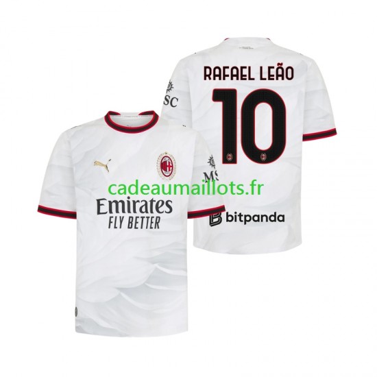 AC Milan Maillot avec flocage Rafael Leao 10 Extérieur 2026-2027 ,Homme MC