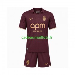 AS Monaco Maillot avec flocage Extérieur 2026-2027 ,Tenue Enfant MC