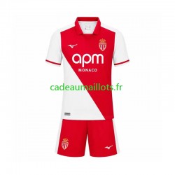 AS Monaco Maillot avec flocage Domicile 2026-2027 ,Tenue Enfant MC