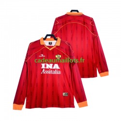 AS Rome Maillot avec flocage Rétro Domicile 2002 2022 ,Homme ML