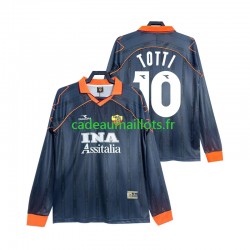 AS Rome Maillot avec flocage Totti 10 Rétro 3ème 2002 2022 ,Homme ML