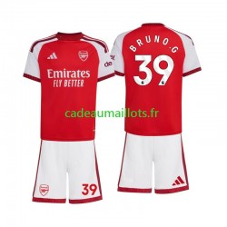 Arsenal Maillot avec flocage Bruno Guimaraes 39 Domicile 2026-2027 ,Tenue Enfant MC