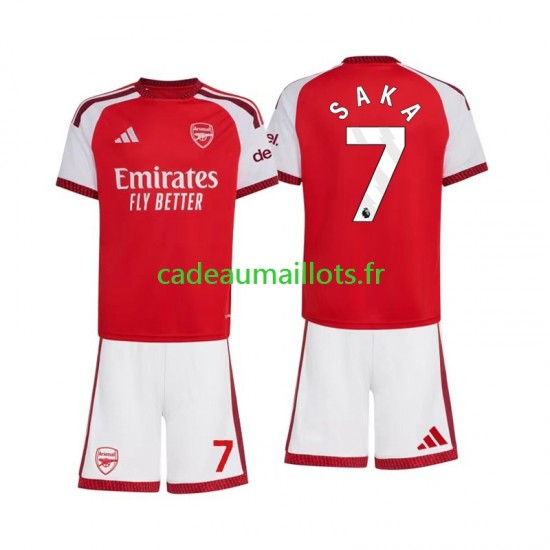 Arsenal Maillot avec flocage Bukayo Saka 7 Domicile 2026-2027 ,Tenue Enfant MC Arsenal Maillot avec flocage Bukayo Saka 7 Domicile 2026-2027 ,Tenue Enfant MC