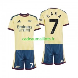 Arsenal Maillot avec flocage Bukayo Saka 7 3ème 2026-2027 ,Tenue Enfant MC