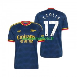 Arsenal Maillot avec flocage Christos Tzolis 17 Extérieur 2026-2027 ,Homme MC