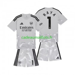 Arsenal Maillot avec flocage David Raya 1 Gardien Domicile 2026-2027 ,Tenue Enfant MC