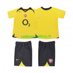 Arsenal Maillot avec flocage Rétro Extérieur 1998 2006 ,Tenue Enfant MC