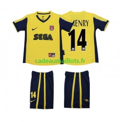 Arsenal Maillot avec flocage Thierry Henry 14 Rétro Extérieur 2022 2011 ,Tenue Enfant MC