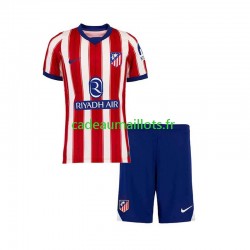 Atlético Madrid Maillot avec flocage Domicile 2026-2027 ,Tenue Enfant MC