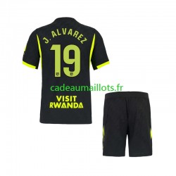 Atlético Madrid Maillot avec flocage Julian Alvarez 19 Extérieur 2026-2027 ,Tenue Enfant MC
