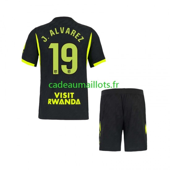 Atlético Madrid Maillot avec flocage Julian Alvarez 19 Extérieur 2026-2027 ,Tenue Enfant MC