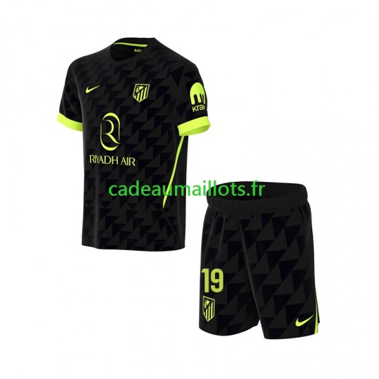 Atlético Madrid Maillot avec flocage Julian Alvarez 19 Extérieur 2026-2027 ,Tenue Enfant MC