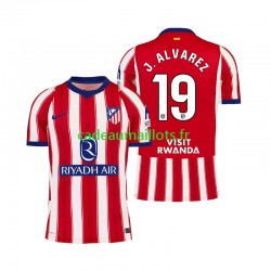 Atlético Madrid Maillot avec flocage Julian Alvarez 19 Domicile 2026-2027 ,Homme MC