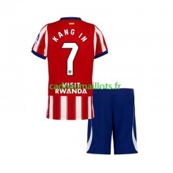 Atlético Madrid Maillot avec flocage Lee Kang-in 7 Domicile 2026-2027 ,Tenue Enfant MC