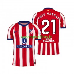 Atlético Madrid Maillot avec flocage Obed Vargas 21 Domicile 2026-2027 ,Homme MC