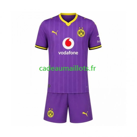 Borussia Dortmund Maillot avec flocage 3ème 2026-2027 ,Tenue Enfant MC